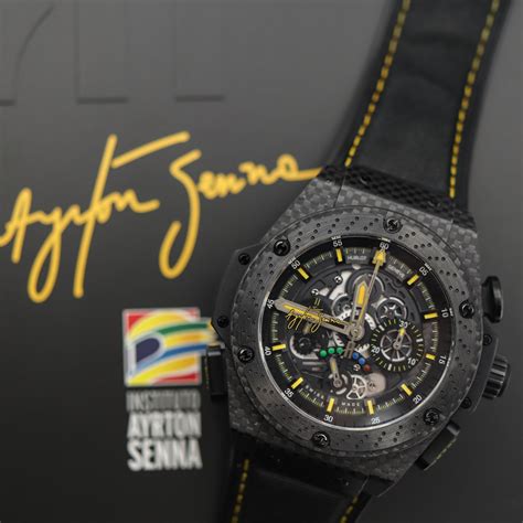 Hublot power Ayrton Senna